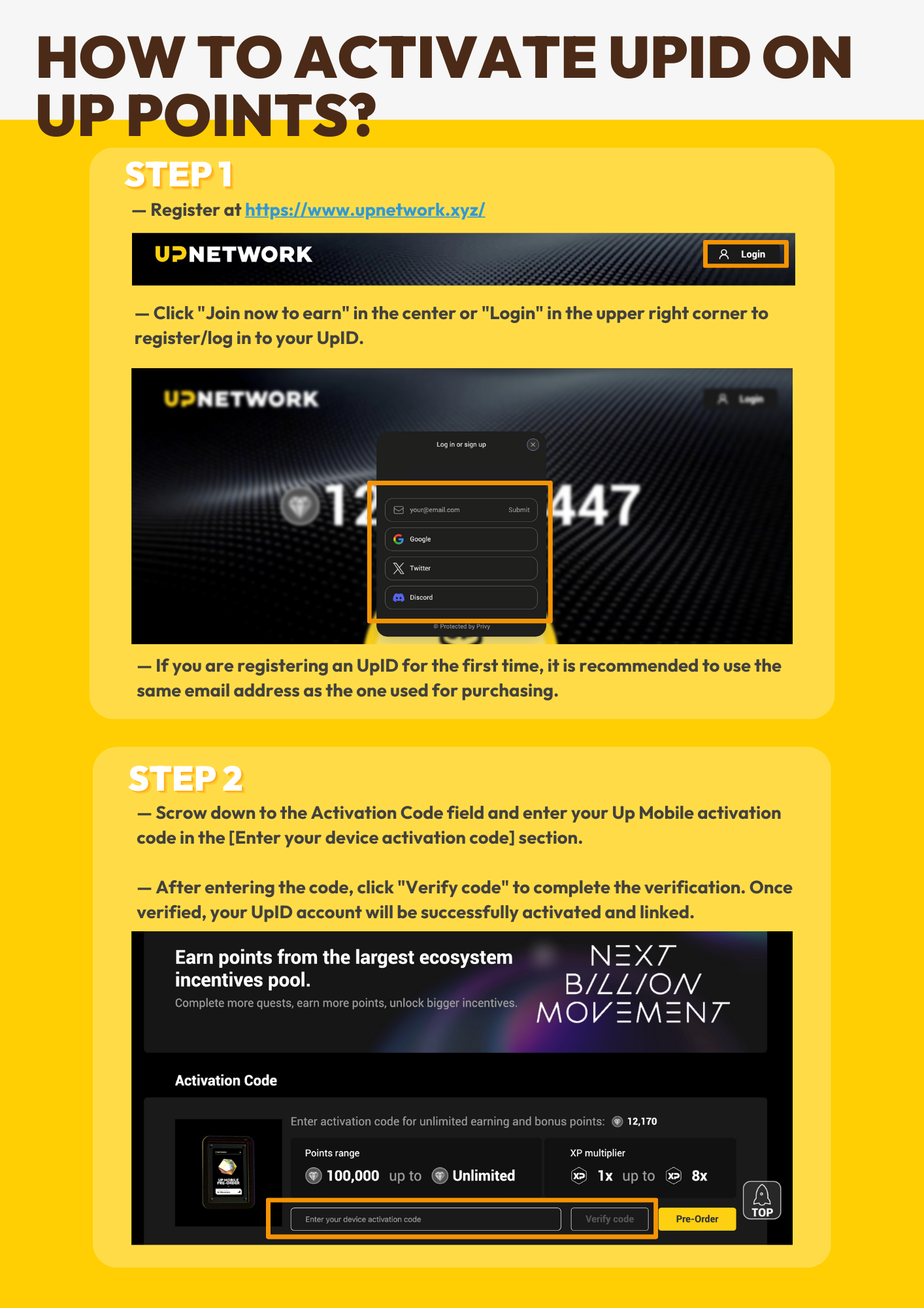 Activating UpID on UP Points.png